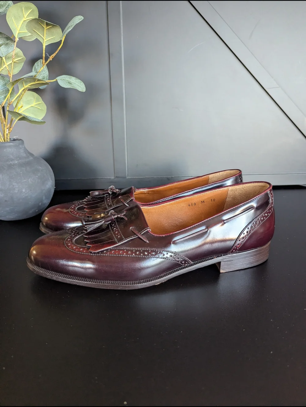 Church\'s Burgundy Tassel Kiltie Loafers Church main image 2
